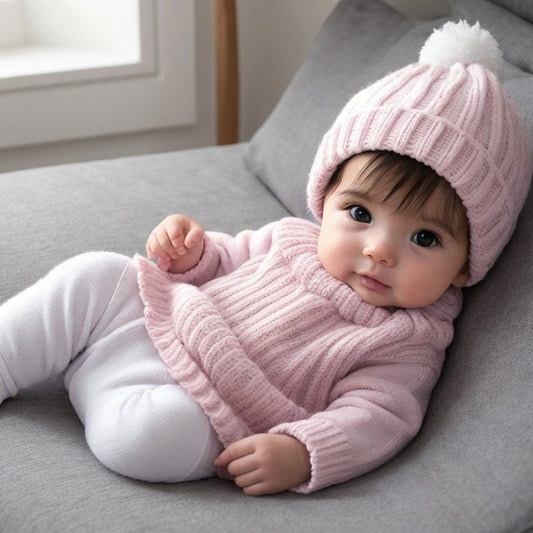 Pink Home Wear Baby Cozy Haven Sweater